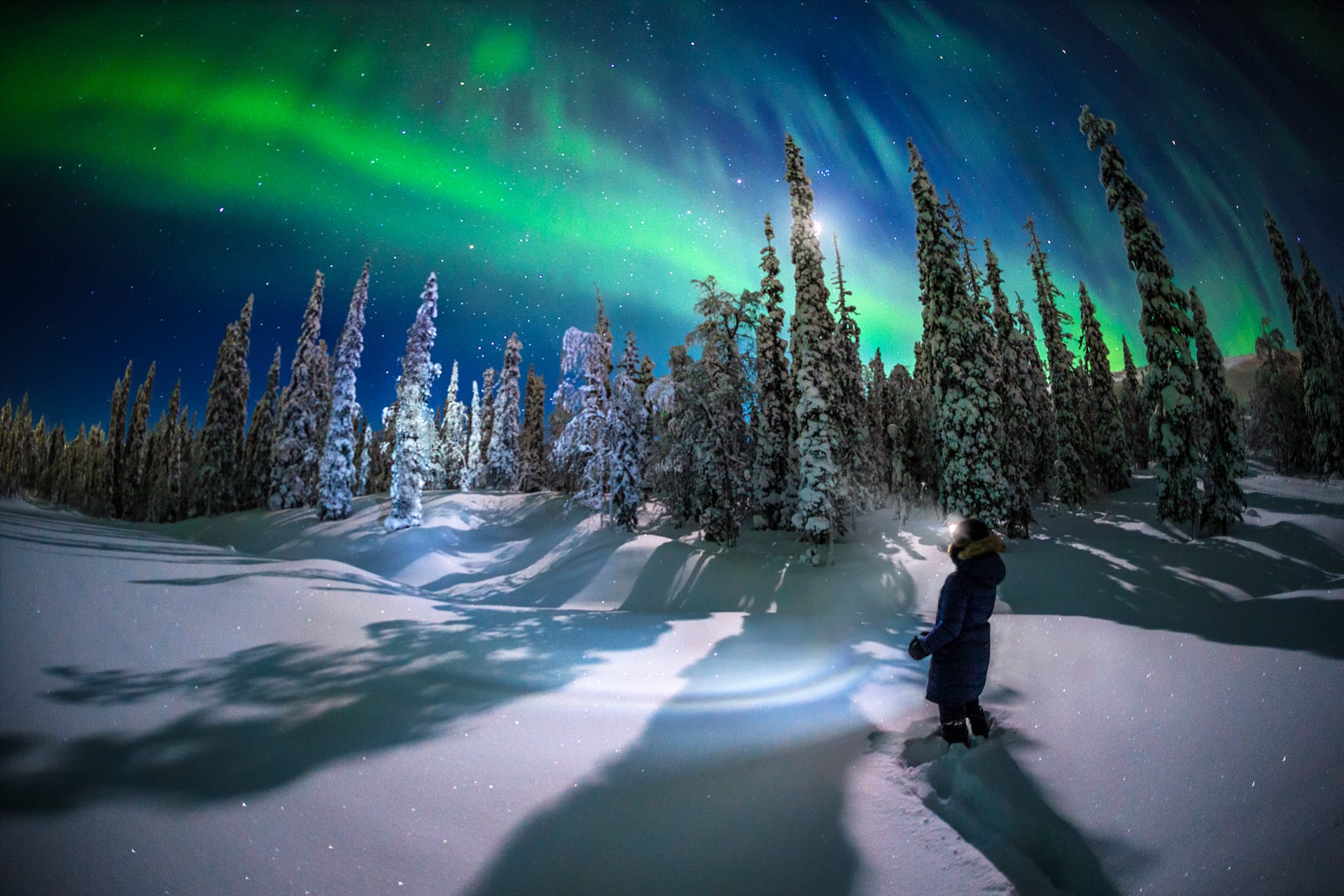 Exclusive concierge services for aurora photography in luxury villas